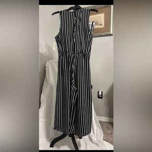 Black and Stripe Romper